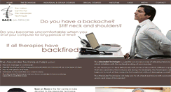 Desktop Screenshot of alexandertechnique-india.com